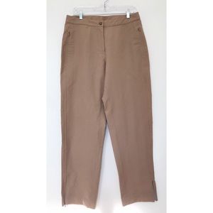 L.L. Bean Women's Straight Leg Pants - Brown